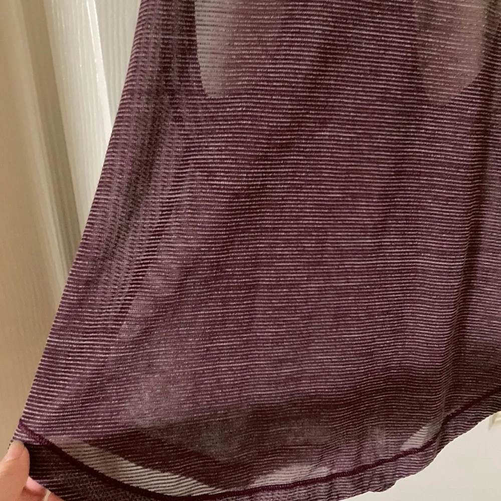NEW LULULEMON Long Distance Tank Top *Textured Mesh SE Racerback Size 4 NWOT